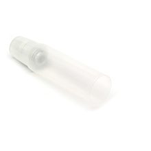 35 ml small diameter transparentcosmetic plastic tube with applicator cap